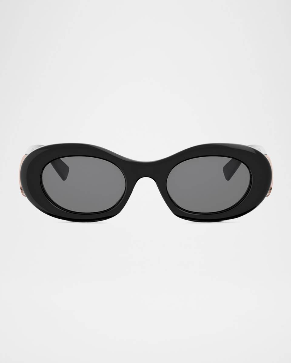 Divas' Dream Acetate Oval Sunglasses